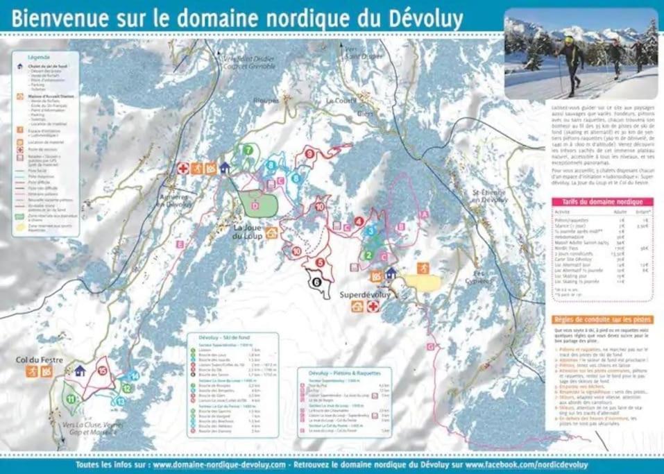 Appart T2 A Superdevoluy Au Pied De Piste Eksteriør billede